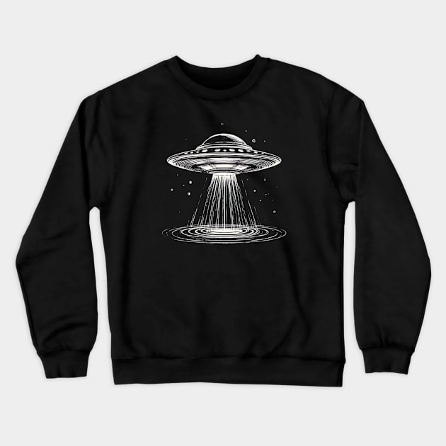 Alien abduction Crewneck Sweatshirt by Dead Galaxy